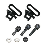Allen Magnum 1" Cast Swivel + Hardward Set Black (300 Pounds Rated) - 14420