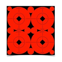 Birchwood Casey Orange Target Spots Self Adhesive 3" x 40 + 100 Pasters - 33903