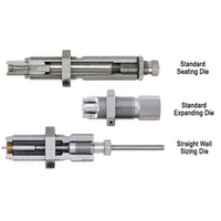 Hornady Custom Grade Series II Cowboy 38 SPC, 357 Mag, 357 Max 3 Die Set  - 546528