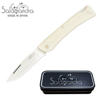 Thumbnail for Salamandra White Micarta Pocket Knife 175mm - A181101