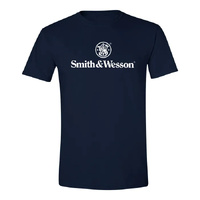 Thumbnail for Smith & Wesson Authentic Logo Tee in Navy - XL