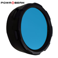Thumbnail for Blue Torch Filters 63mm - Powa Beam Meteor S1 - F63-B