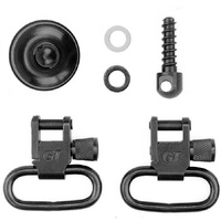 Grovtec Remington 870, 870 Youth 20 Gauge Swivel Set 1" Loops Black - GTSW87