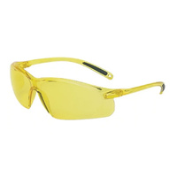Honeywell A700 Safety Glasses - Hard Coat - Amber 
