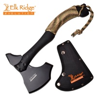 Thumbnail for Elk Ridge Evolution Axe with Paracord Handle - K-ERE-AXE001-BK
