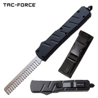 Thumbnail for Button Retractable Beard Comb w Glassbreaker - K-TF-CB004