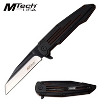 Thumbnail for Mtech Fine Edge Blade Manual Folding Knife MT-1060OR