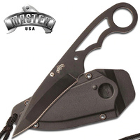 Thumbnail for Master 7" Survival Tanto Fixed Blade Black Hunting Knife