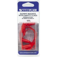 Thumbnail for Omniaplast Plastic Dummy Round With Saftey Flag - 17HMR