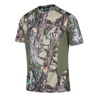 Thumbnail for Ridgeline Mens Whanau Tee Buffalo Camo/Field Olive L  - RLCTSWXFO3