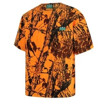 Ridgeline Premium Workmans Zip Tee Blaze Camo 3XL  - RLCWZZ6