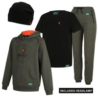 Thumbnail for Ridgeline Kids Camping Pack Forest Green (12 Year Old) - RLKCPCPFR12