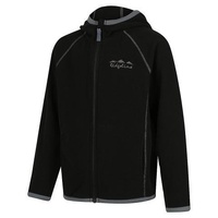 Thumbnail for Ridgeline Kids Raglan Hoodie Black (4 Year Old)   - RLKHDRLB04