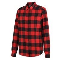 Thumbnail for Ridgeline Womens Organic Check Shirt Red XL (16) - RLLCSOGR4