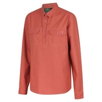 Thumbnail for Ridgeline Womens Yard Placket Shirt Rose 2XL  - RLLSHYPRS5