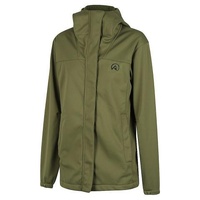 Thumbnail for Ridgeline Womens Ascent Softshell Jacket Field Olive L (14) - RLLSJASFO3
