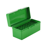 MTM Rifle Ammo Box - 60 Round Flip-Top 243 Win 308 Win 220 Swift - Green RM-60-10