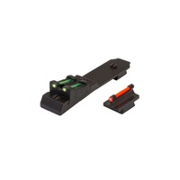 Truglo Lever Action Rifle Set Fiber Optic Sight For Marlin 336 - Red Front Black Metal  TG109