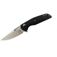 Thumbnail for Tassie Tiger Axis Lock Pocket Knife - Black G10 Handle - TTKAXISB