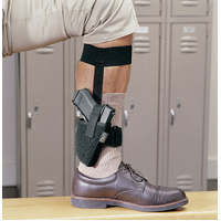 Thumbnail for Uncle Mike's Ankle Holster #12 Left Hand fits Glock 26, 27, 33 & other-sub compact 9mm/.40 cal - UM88122