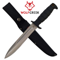 Thumbnail for Wolf Creek Rubber Handle Pig Sticker Knife WC-9356