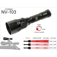 Thumbnail for Z-Vision 3 in 1 IR Night Vision Torch with Rifle Mount - ZV-NV-103