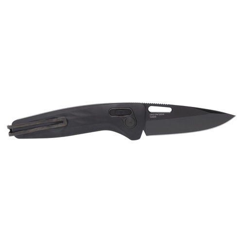 SOG One-Zero XR Black Aluminium Handle Folding Knife - 12-73-03-57