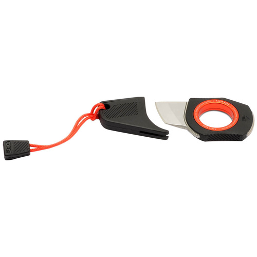 SOG Rapid Edge Black + Red - Pull-Ring Blade - 18-30-04-43