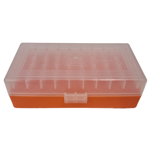Megaline Ammo Box - 50 Bullets Cal .45 ACP Pistol - 550-3000