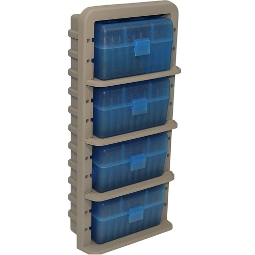 MTM Rifle Ammo Rack with 4 Ammo Boxes - Small - ARRS