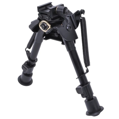 Aimtech Bipod Rail Mount with Notched Leg 6-9" Adjustment Range HD LLRP - AT10850