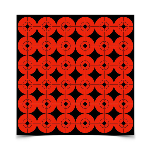 Birchwood Casey Reactive Shooting Paper Targets - Orange 1" - 360 Pk BC-33901
