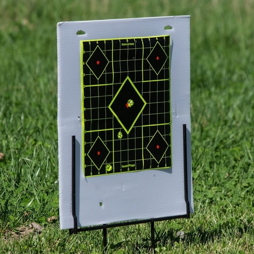 Birchwood Casey Shoot-N-C Sight-In Paper Reactive Shooting Targets - 6 Targets 36 Pasters 8" BC-34105