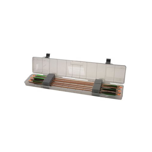 MTM Compact Arrow Case -18 arrows up to 35.75" in Clear Smoke - BH-18S-41