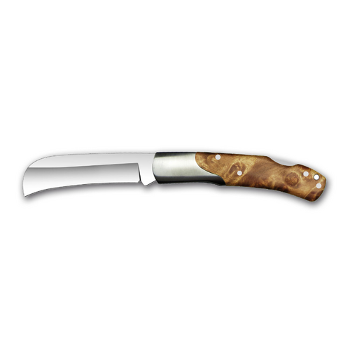 Buffalo River Hunter 3.5" Closed Pocket Folding Knife - BR35YWLA