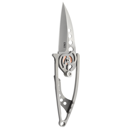 CRKT Snap Lock Folding Knife in Silver - CRKT5102N