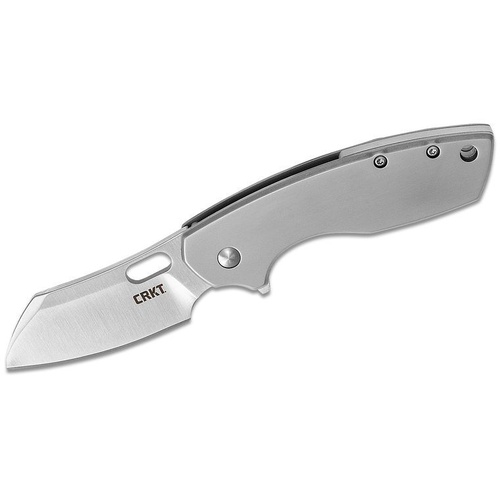 CRKT Pilar® Frame Lock Folding Knife Large in Silver - CRKT5315