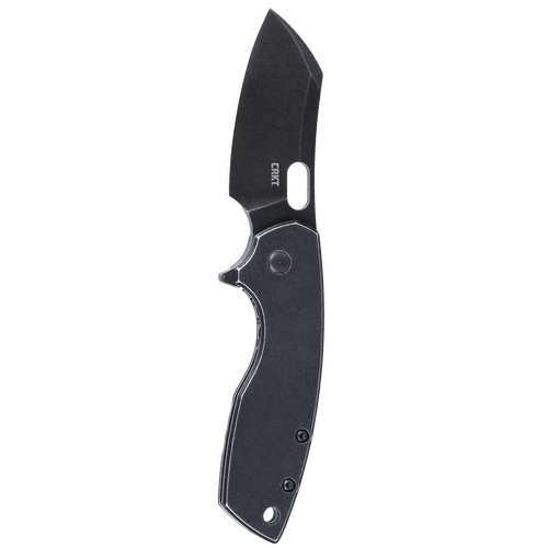 CRKT Pilar Frame Lock Folding Knife Large in Black Stonewash - CRKT5315KS