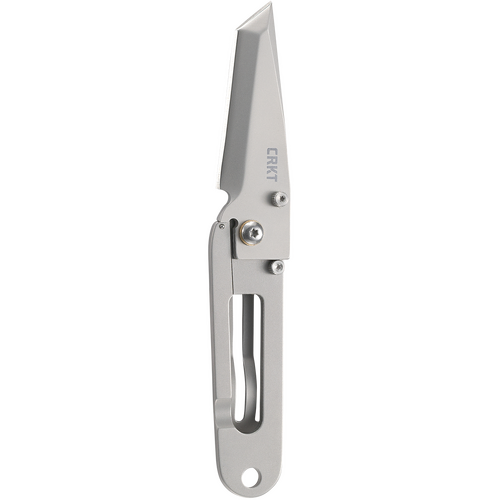 CRKT K.I.S.S. Folding Knife in Gray with Stainless Steel Handle - CRKT5500