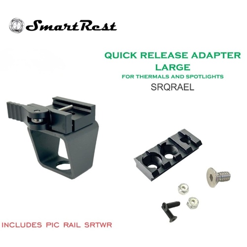 SmartRest Quick Release Adapter + Rail - Suits RC505 - E-SRQRAEL