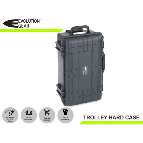 Evolution Gear Trolley Black Lite Hard Case - 560 x 350 x 230mm - EG-5610