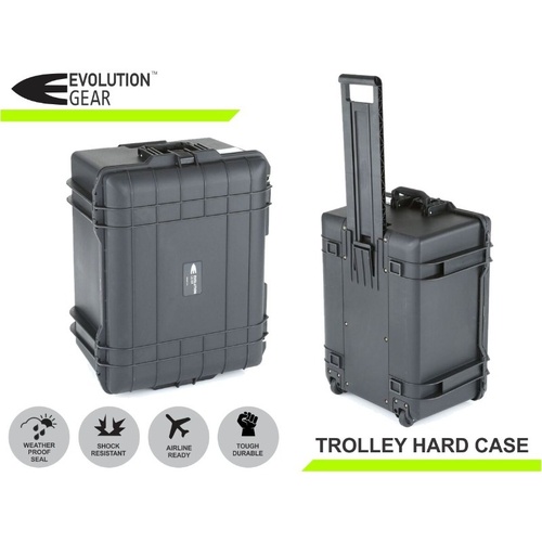 Evolution Gear Trolley Black Lite Hard Case -676 x 525 x 374 - EG-5640