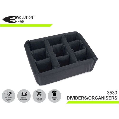 Evolution Gear - Padded Dividers To Fit Utility Case - EG-PD_3530