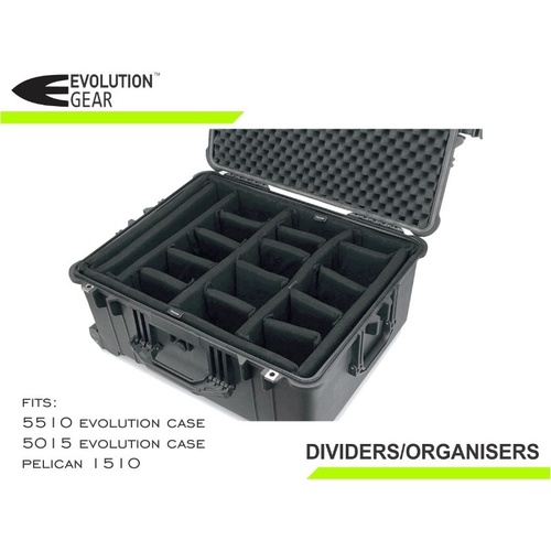 Evolution Gear - Padded Dividers To Fit Utility Case - EG-PD_5510
