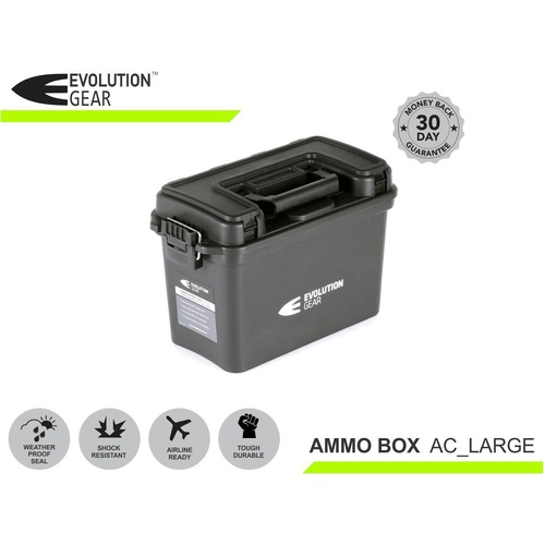 Evolution Gear Large Ammo Box in Desert Tan - AC_LARGE_DT