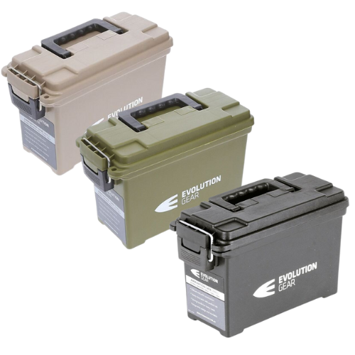 Evolution Gear Small Ammo Case - 3 Pack - Multi-Colour - EG_AC_SMALL