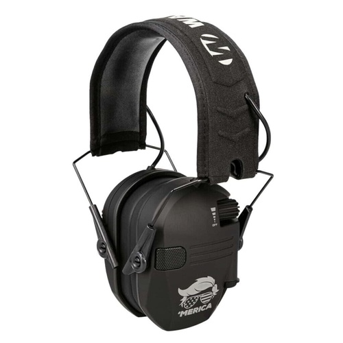Walker's Razor Slim Electronic Earmuffs - Merica Flag - GWP-RSEM-T24MER