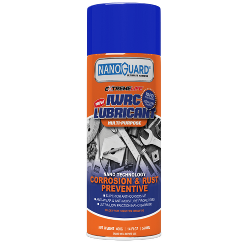 Nanoguard IWRC Multi-Purpose WS2 Nano Lubricant Aerosol - IWRC-AS400