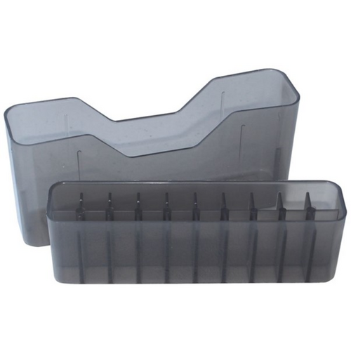 MTM 20 RD Slip Top Ammo Box WSM 45-70 to 30-30 in Smoke - J-20-MLD-41