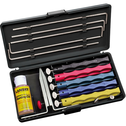 Lansky Deluxe Controlled-Angle Knife Sharpening System - LKCLX
